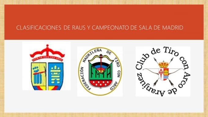 CUARTA CONVOCATORIA DE SALA Y CAMPEONATO DE MADRID