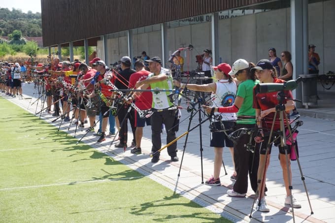 Final liga individual de arco recurvo y compuesto, temporada 2018/2019