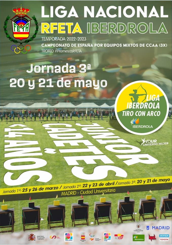 CIRCULAR TERCERA JORNADA LIGA NACIONAL RFETA IBERDROLA JÚNIOR, CADETE y MENORES DE 14 AÑOS