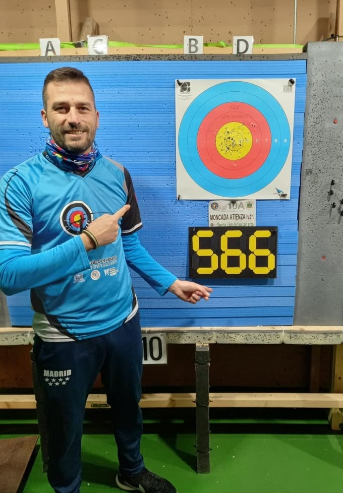 NUEVO RECORD DE ESPAÑA EN ARCO LONGBOW LOGRADO POR IVAN MONCADA