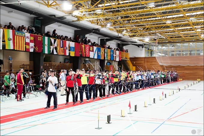 TRES MEDALLAS DE ORO, TRES DE PLATA Y UNA DE BRONCE EN INDIVIDUAL, MÁS DOS DE ORO DE EQUIPO EN EL IX CAMPEONATO DE ESPAÑA DE SALA CADETES Y MENORES DE 14 AÑOS
