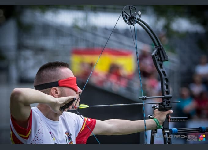 Bronce para el salmantino Daniel Marín Anaya en el Campeonato del Mundo de arco adaptado.